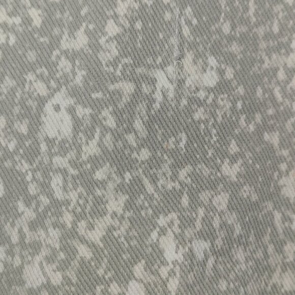 SPANX® SMALL ANKLE JEAN-ISH LEGGINGS WITH GRAY & CREAM MIX PATTERN - SIZE LARGE - Picture 9 of 16